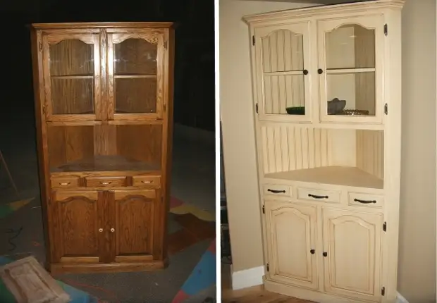 Способы реставрации старого шкафа, как сделать своими руками