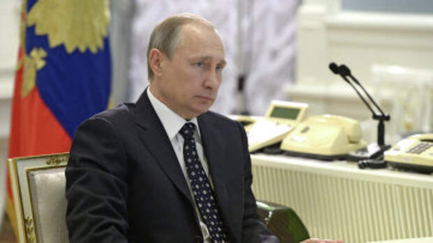 Президент России Владимир Путин. Архивное фото.