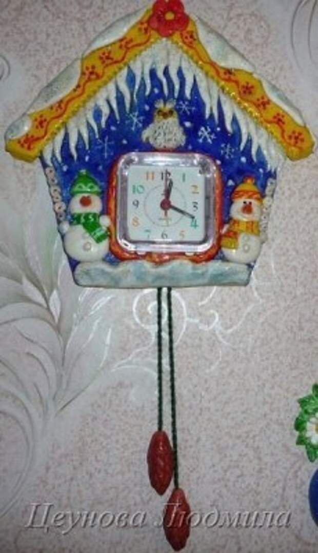 домик с часами домик с часами