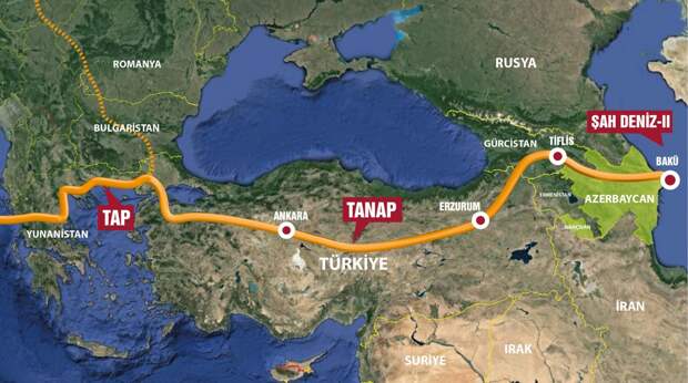 В антироссийский TANAP может попасть российский газ В антироссийский TANAP может попасть российский газ