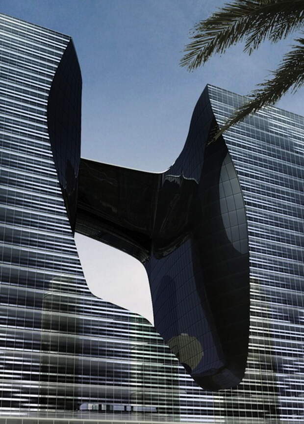 Торгово-офисный центр Opus Office Tower - новая достопримечательность Дубая