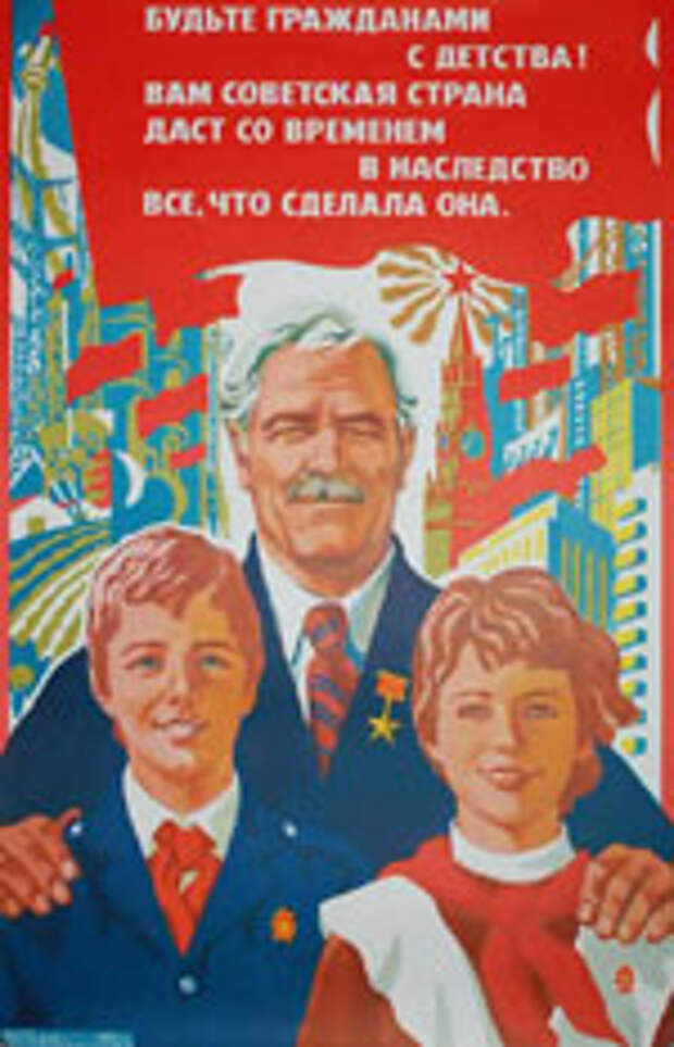 Советский плакат
