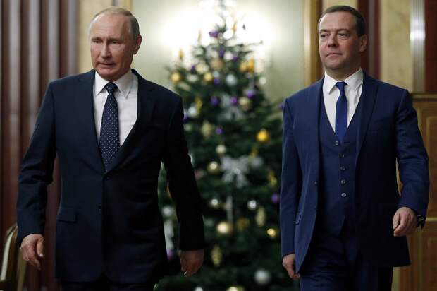 Встреча Путина с правительством Медведева, Фейсбук-1 Медведева, 26.12.18.png