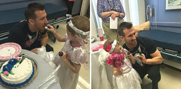 4-летняя девочка вышла замуж за медбрата