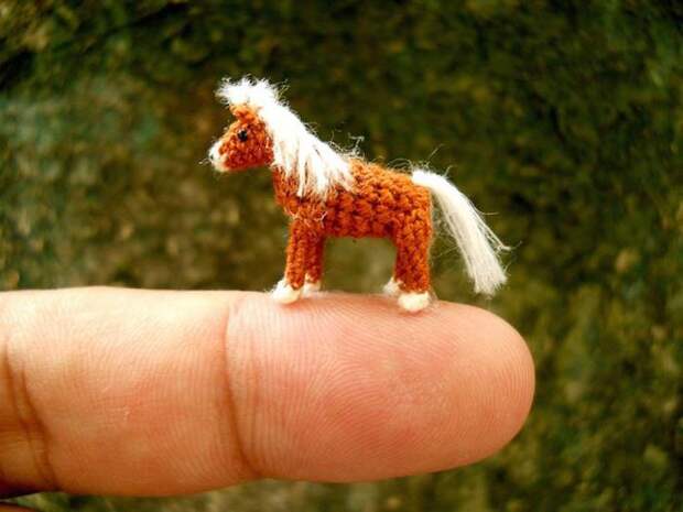 SuAmi: Крошечные вязаные фигурки животных   дизайн, животные, игрушки, поделки
