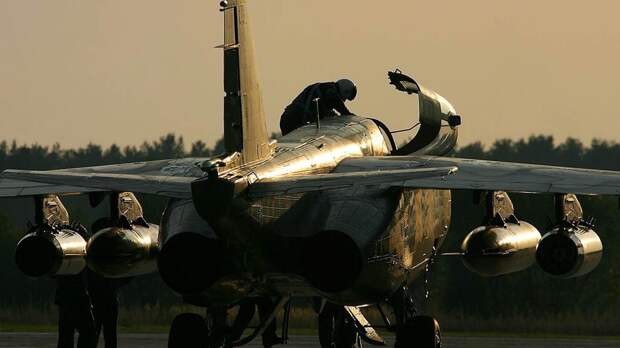 Российские системы ПВО сбили украинский штурмовик Су-25 в районе Золотой Балки в Херсонской области