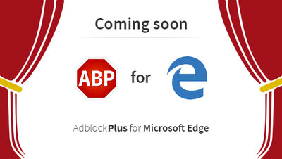 Adblock Plus для Edge в работе
