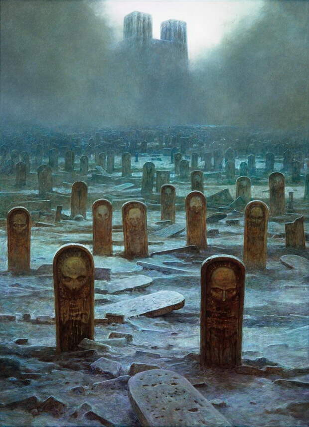 Жуткие картины Zdzisław Beksiński Жуткие картины Zdzisław Beksiński