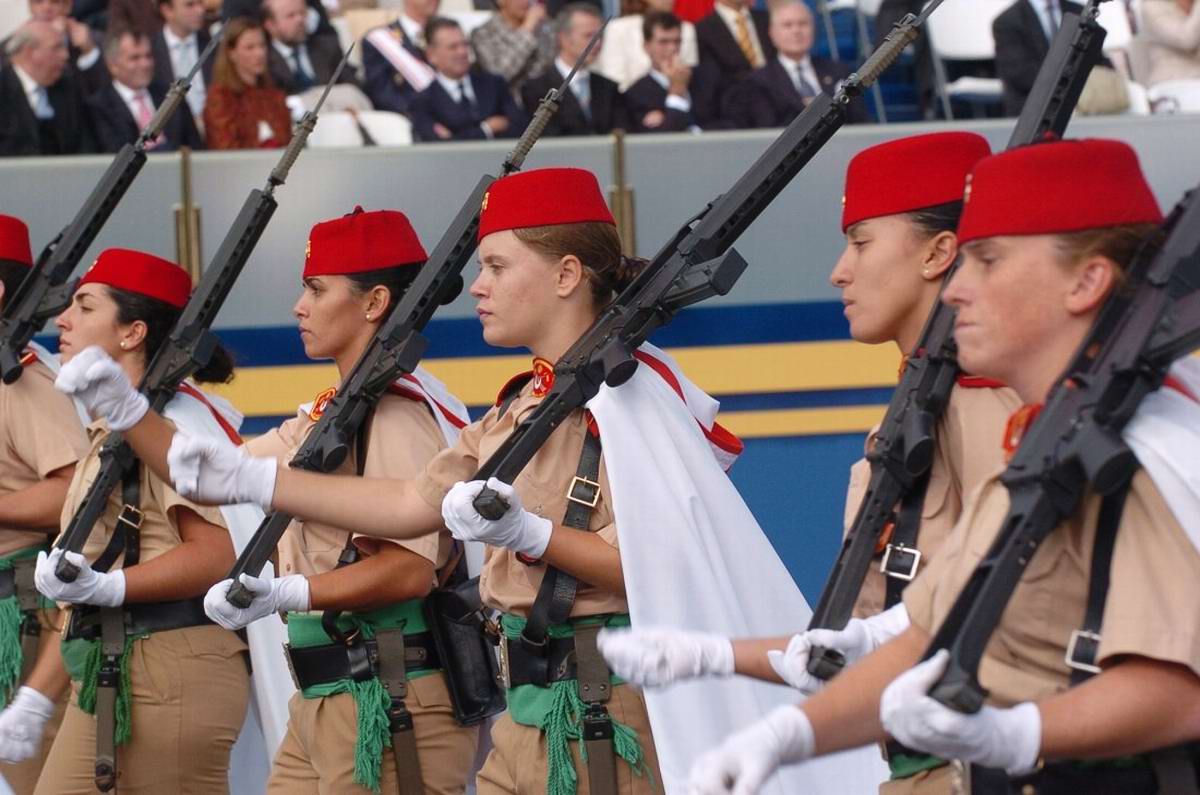 Североафриканские регуларес - мусульманская гвардия королевской Испании (25)