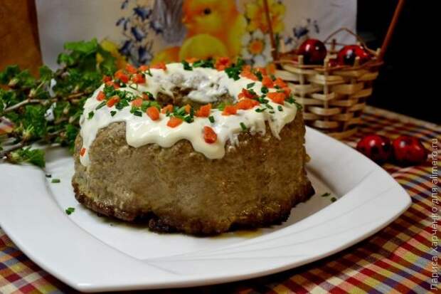 мясной кулич мясной кулич