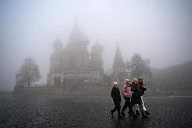 МЧС предупредило о тумане и гололеде в Москве до утра 28 декабря