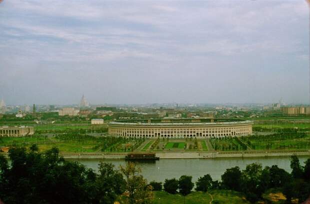 Москва, 1956 год фото, москва, Машина  времени, позитив