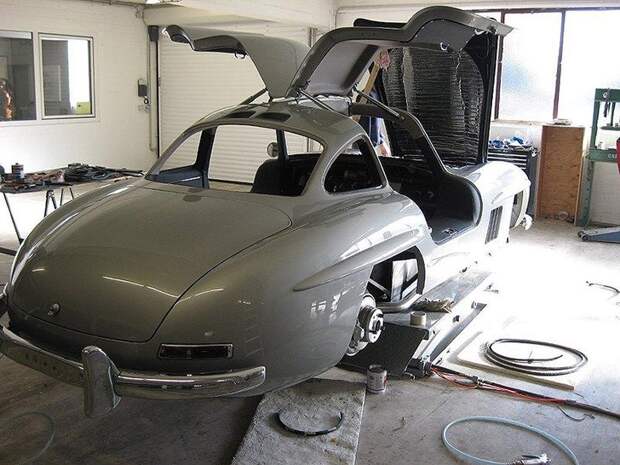 Как сделать машину легенду своими руками Gullwing47 Как сделать машину легенду своими руками