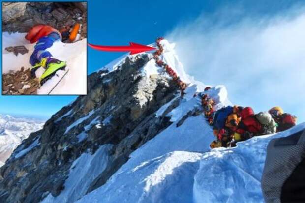 “Зеленые ботинки”, труп, по которому ориентируются альпинисты на Эвересте