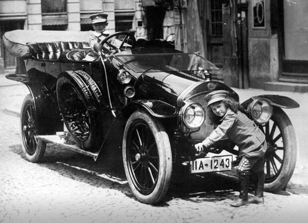 2. Aston Martin «Coal Scuttle» (1914) авто, история, первые