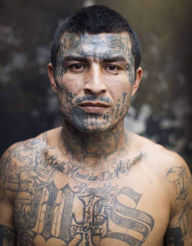 Портреты заключенных сальвадорской тюрьмы, в которую боятся войти даже охранники заключенные, портрет, тюрьма