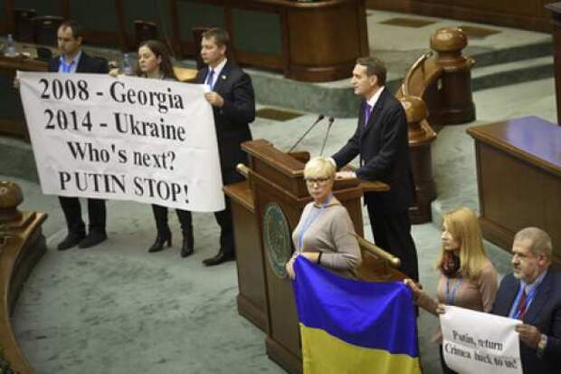 Украинская делегация устроила цирк, пытаясь сорвать выступление главы Госдумы в Бухаресте | RusNext.ru