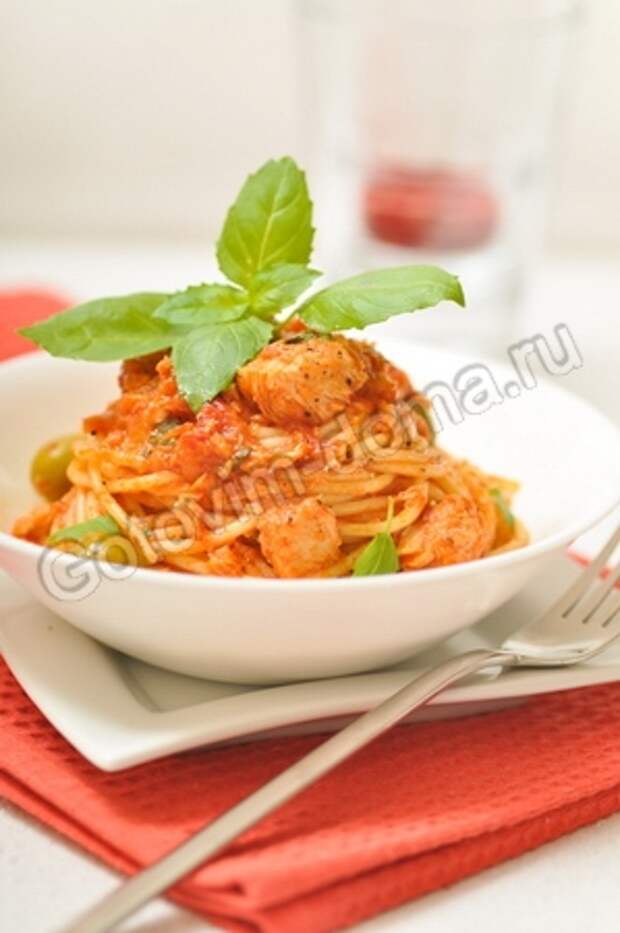 Паста с тунцом Паста с тунцом