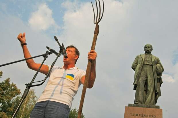 Порошенко – на гиляку? Нет, на вилы!