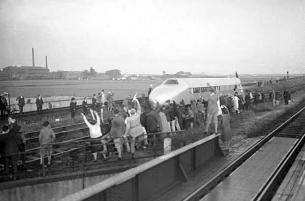 Пропеллеровоз Schienenzeppelin Schienenzeppelin, Аэровагон, Отто Штайниц, Пропеллеровоз, германия