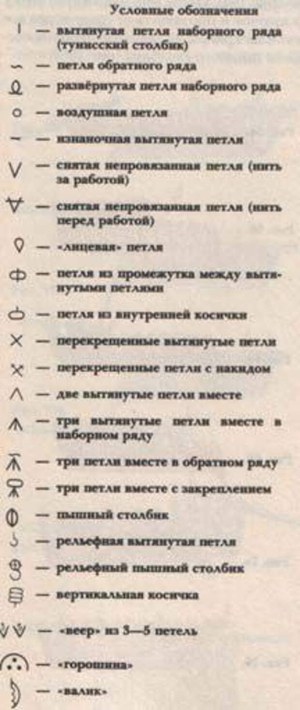 ТУНИССКОЕ ВЯЗАНИЕ ДЛЯ НАЧИНАЮЩИХ