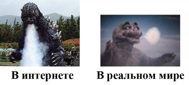 Различия людей в интернете и в реальной жизни (19 фото)