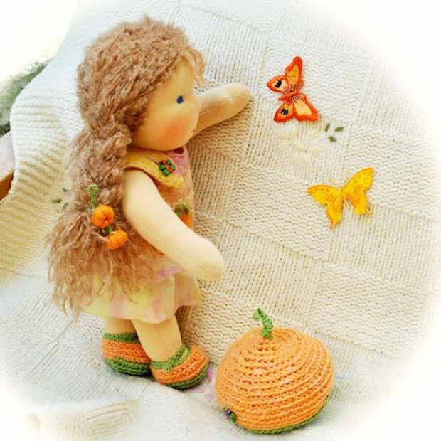 Вальдорфская кукла. Фото / Waldorf doll. Photo