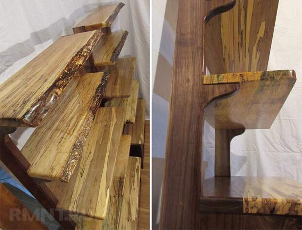 Мебель своими руками: деревянная этажерка в рустикальном стиле