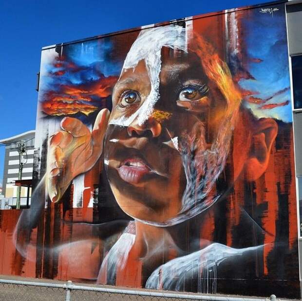 7. Тувумба, Квинсленд, Австралия граффити, стрит-арт, художники