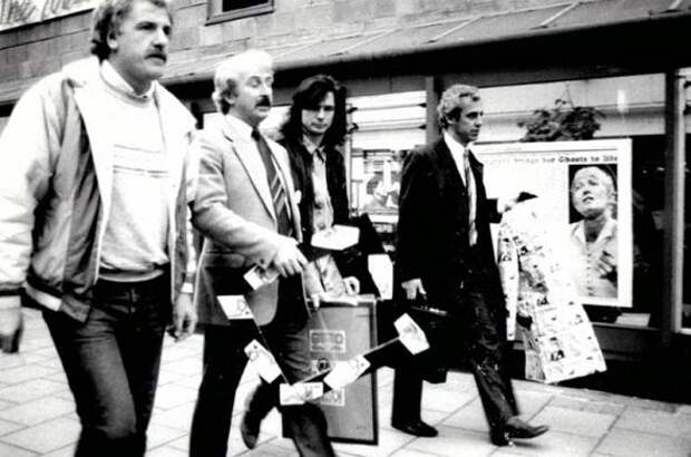 Во время ареста Боггса, Лондон, 1986 год