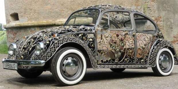 Кованный Volkswagen Beetle ковка, кузнецы, ручная работа