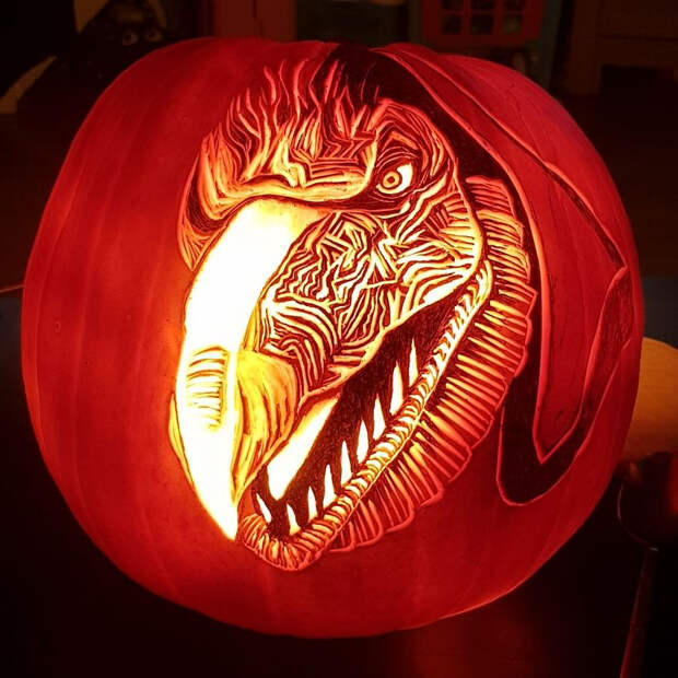 Резные тыквы от художника PumpkinFreak