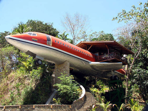8. Plane Hotel, Коста-Рика мир, отель