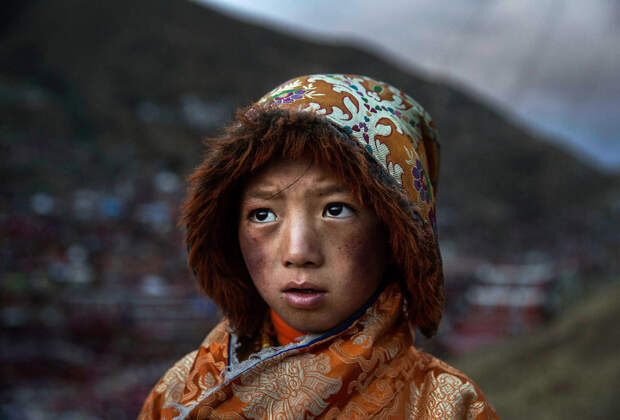 Маленький тибетский буддийский кочевник
