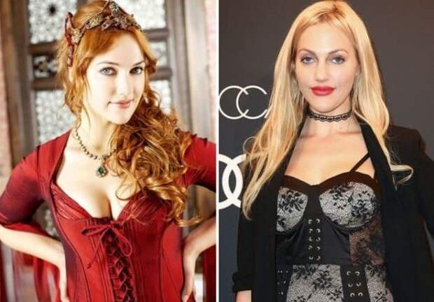 Мерьем Узерли в сериале *Великолепный век* и в наши дни | Фото: cosmo.ru Мерьем Узерли в сериале Великолепный век и в наши дни Фото cosmoru