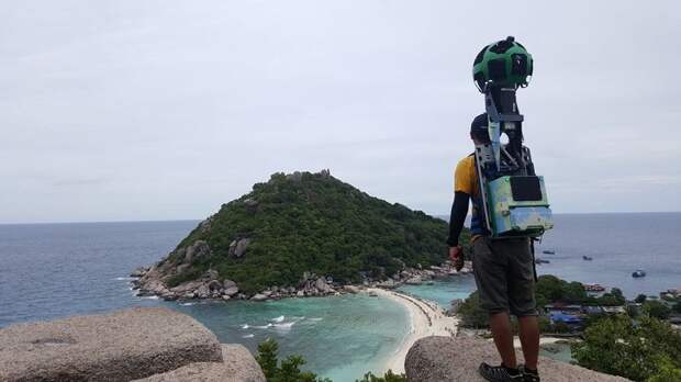 Таец прошел 500 километров по  самым недоступным уголкам Таиланда для сервиса Google Street View