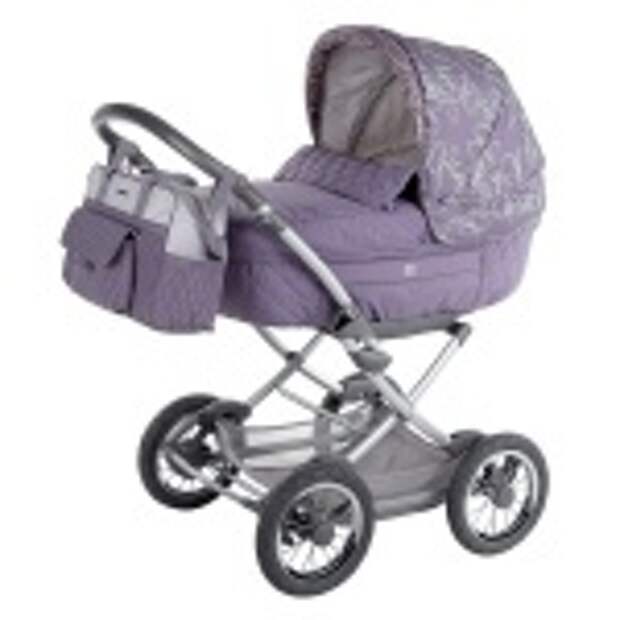 Коляска-люлька Happy Baby Charlotte Purple