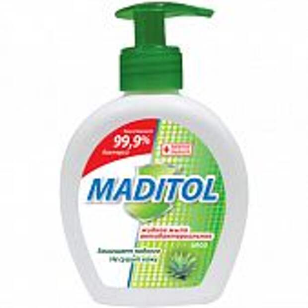 Мыло жидкое Maditol Antiseptic Алоэ-вера, 245 мл
