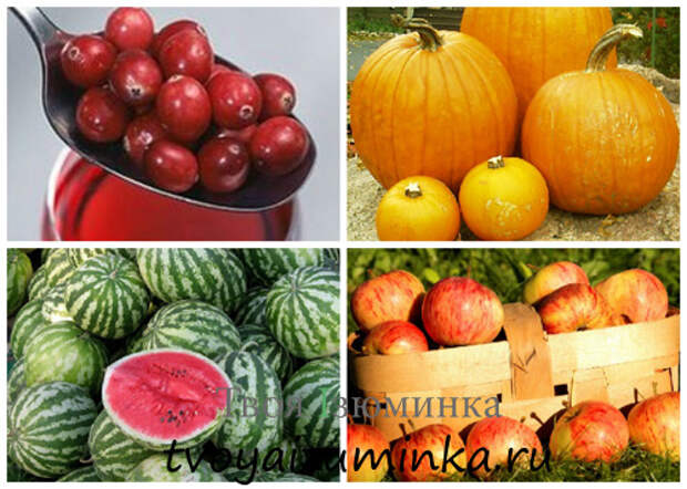 Лечение фруктами и овощами