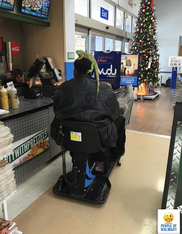 Экстравагантные покупатели Walmart (28 фото)