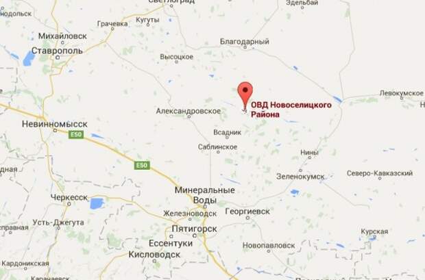 Трое смертников подорвали себя у здания ОВД в Ставропольском крае