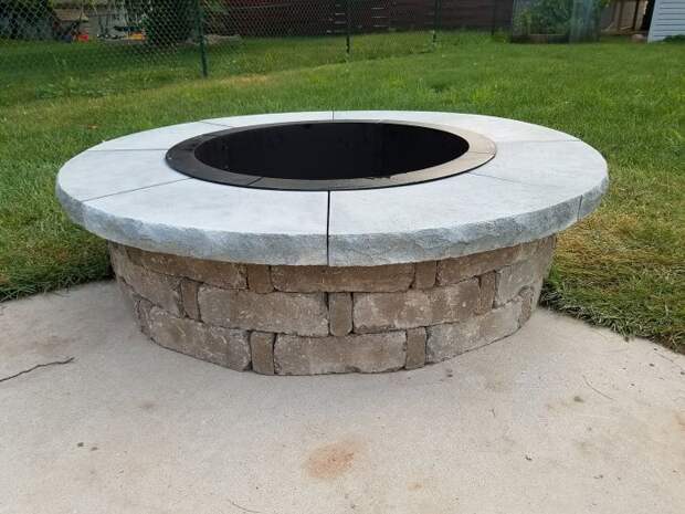 Место для огня во дворе своими руками (31 фото)