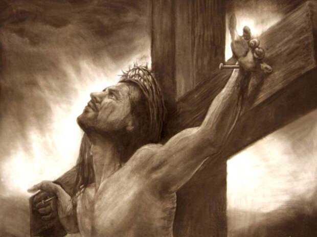 1600x1200-drawing-of-jesus-christ-on-the-cross-desktop-wallpaper