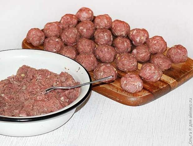 Мясные шарики
