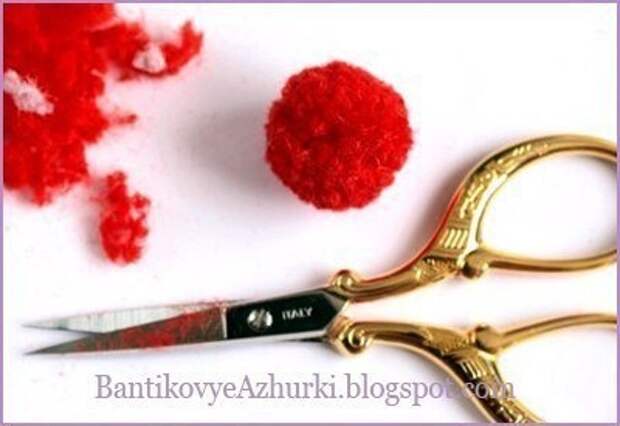 Как сделать маленькие помпоны (Diy)