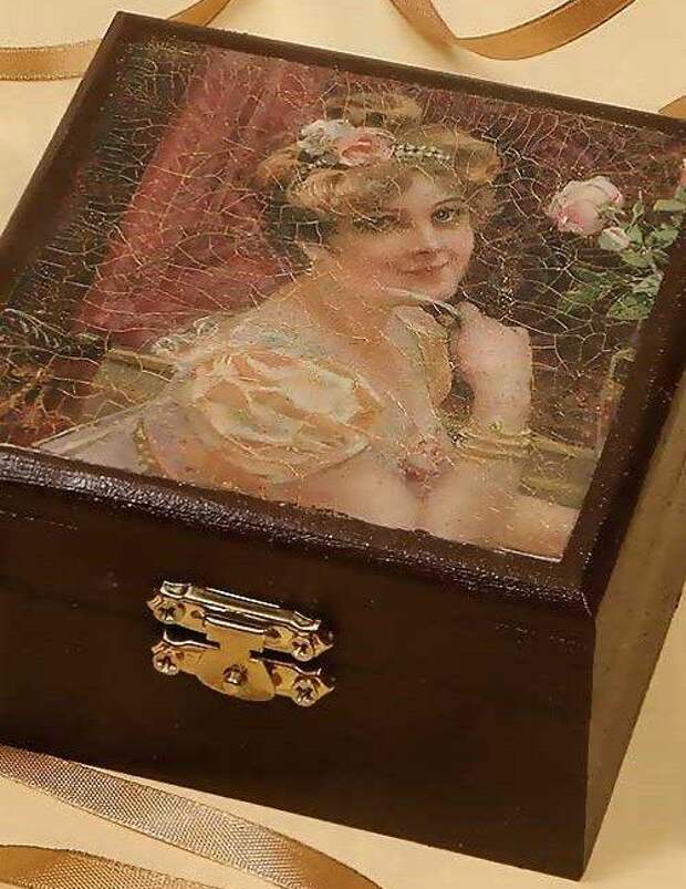 Декупаж шкатулки