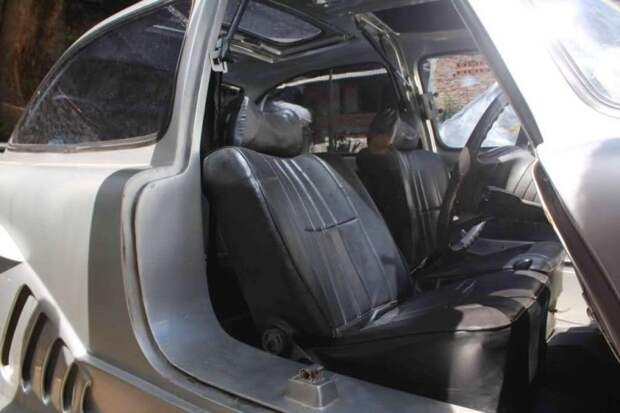 Самодельный Mercedes-Benz Gullwing из старого седана Mercedes Gullwing, gullwing, mercedes, mercedes-benz, mercedes-benz 300sl, реплика, своими руками
