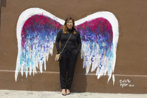 Wall art Angel Wings Los Angeles