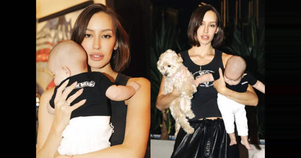 Девушка Тимати Валентина Иванова показала новые фото с пятимесячной дочерью