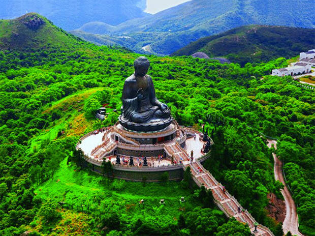 Будда на острове Лантау, Гонконг природа.красота, факты